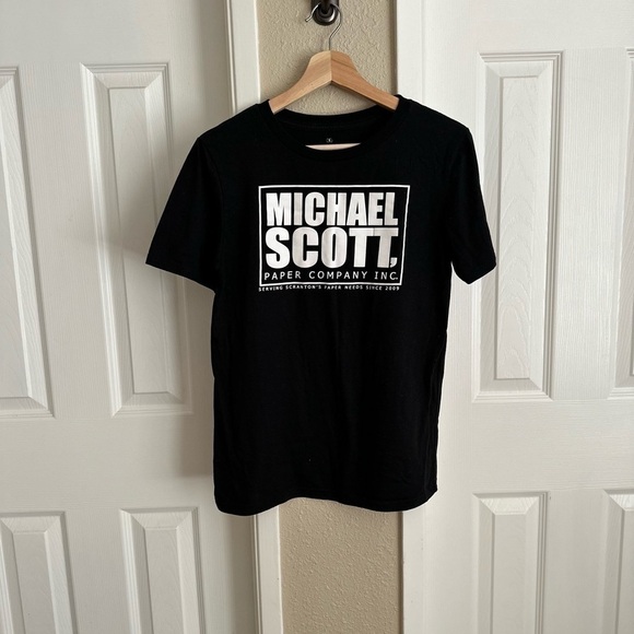 Ripple Junction The Office “Michael Scott Paper Company Inc.” Black Size: Small - Picture 2 of 5